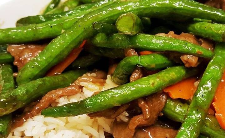 014. Beef & Green Beans 豆仔牛烩饭